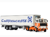 VOLVO F89 6x2 CLASSIC REEFER TRAILER SOVTRANSAVTO 01-2165