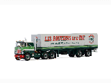 MACK F700 6x2 CLASSIC CURTAINSIDE 2 AXLE TRANSPORT BOMO 01-3020