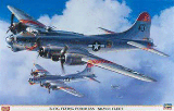 B-17G FLYING FORTRESS 'SILVER FLEET 1:72 SCALE PLASTIC KIT-01961