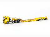 DAF XF105 SC 8X4 & 4 AXLE NOOTEBOOM LOW LOADER YELLOW-02-1134