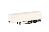 SCHMITZ CARGOBULL BOX TRAILER 3 AXLE WHITE 03-1072