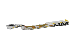 EURO LOWLOADER (4 AXLE) TRAILER WHITE 03-1126
