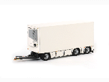 REFRIGERATED TRAILER DRAWBAR 3 AXLE WHITE 03-1131