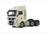 MAN TGX XLX EURO 6 CAB UNIT 6X2 TWIN STEER WHITE 03-2008