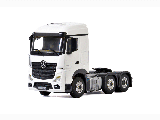 MERCEDES BENZ ACTROS STREAM SPACE 6X2 TWIN STEER WHITE 03-2017