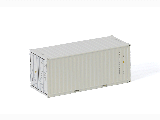 20FT CONTAINER WHITE 03-2033