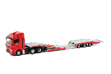 MAN TGX XLX 6X2 TRUCK TRANSPORTER RED 04-1006