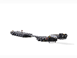 PREMIUM LINE LOW LOADER 6 AXLE + 2 AXLE DOLLY BLACK 04-2031