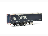 CURTAINSIDE TRAILER 3 AXLE DFDS 04-2074