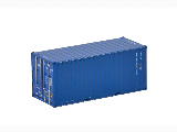 20FT SHIPPING CONTAINER BLUE 04-2122