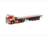 SCANIA 141 6X4 & 3 AXLE FLATBED TRAILER BAKKER VIANEN 06-1027