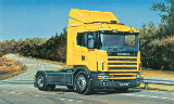 SCANIA R144L 1-24 SCALE MODEL TRUCK KIT-NO 743