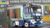 SAUBER PETRONAS SHOW TRUCK 1-24 SCALE KIT-NO7536