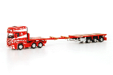 SCANIA R(6) TOPLINE FLATBED J.C INNES HUNTLY 1:87 SCALE 08-1072