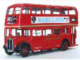 LONDON TRANSPORT AEC RT BUS(BARCLAYS)-10111