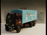 AEC MAMMOTH MAJOR 6 WHEEL BOX VAN HOOVER 10506