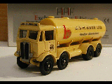 AEC MAMMOTH MAJOR 4 AXLE TANKER J & H BUNN FERTILISERS-10602