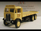 AEC MAMMOTH MAJOR 3 AXLE FLATBED FURLONG BROS CONSTRUCTION-10701