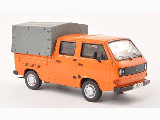 VW T3a EXTENDED CAB PICK UP ORANGE-11525