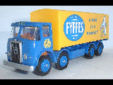 ATKINSON 4 AXLE BOXVAN FYFFES BANANAS-12901