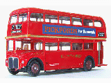 LONDON TRANSPORT RM ROUTEMASTER PICKFORDS RM1768-15608