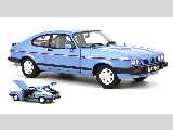 FORD CAPRI MKIII 2.8 INJECTION METALLIC PARIS BLUE 1984 1-18 SCA