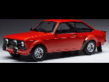 FORD ESCORT MKII RS2000 RED 1977 1-18 SCALE 18CMC103B