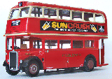 LONDON TRANSPORT LEYLAND RTL BUS (WITH ROOF BOX)-22802