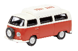 VW T2A CAMPER - ORANGE/WHITE(CLOSED ROOF)-25858