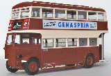 LONDON TRANSPORT DAIMLER UTILITY BUS(ACTON SPECIAL)-26405B