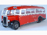 RED & WHITE LEYLAND TIGER DUPLE COACH-26803