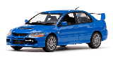 MITSUBISHI LANCER EVO IX ELECTRIC BLUE-29217