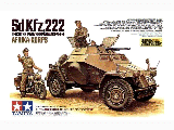 Sd.Kfz.222 ARMOURED CAR AFRIKA CORPS 1-35 SCALE 35286