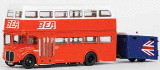 BEA RMA ROUTEMASTER + TRAILER AIRPORT COACH-36202