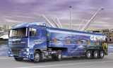 DAF XF XF+TRAILER 1-24 SCALE TRUCK KIT-NO 3817