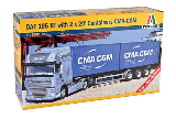DAF 105 XF + 2 X 20FT CONTAINERS CMA-CGM-3861
