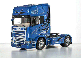 SCANIA R 620 BLUE SHARK 1-24 SCALE PLASTIC TRUCK KIT-3873