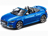 AUDI TT ROADSTER ARA BLUE DEALER MODEL ART NR-5011610532