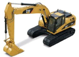 CAT 323D L HYDRAULIC EXCAVATOR 55215