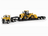 CAT CT660 DAY CAB + TRAIL KING LOWBOY TRAILER & 950H LOADER-5529