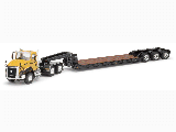 CAT CT660 DAY CAB + TRAIL KING LOWBOY TRAILER 1-50 SCALE-55503