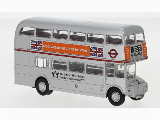 RM ROUTEMASTER SILVER JUBILEE 1977 1-87 H0 SCALE 61105