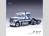 FORD LTL-9000 1978 WHITE/BLUE 1-64 SCALE 64TR011A