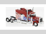PETERBILT 379 CUSTOM RED 2002 1-64 SCALE 64TR016A