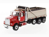 WESTERN STAR 4900 SF DUMP TRUCK RED/SILVER 71067