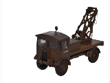 AEC MATADOR WRECKER BRITISH ARMY BROWN 76AEC018