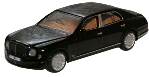 BENTLEY MULSANNE ROYAL EBONY 1-76 SCALE 76BM002