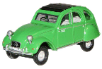 CITROEN 2CV BAMBOO GREEN 1-76 SCALE 76CT004