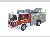 DENNIS RS FIRE APPLIANCE SOUTH YORKSHIRE FIRE & RESCUE-76DN007
