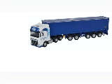 DAF XF D-TEC COMBI TRAILER MARITIME TRANSPORT 76DXF001